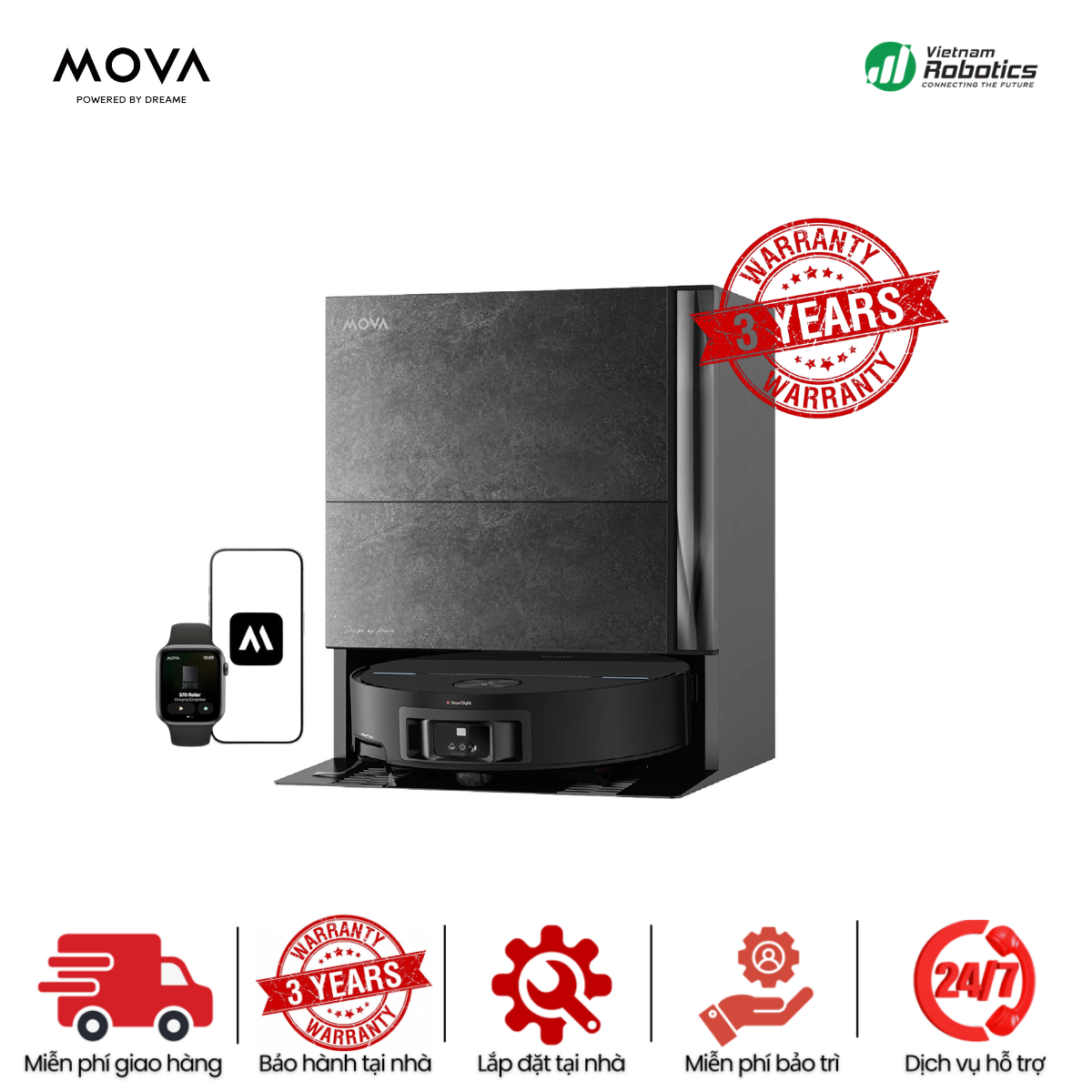 MOVA Z70 Ultra Roller - BH 36 Th