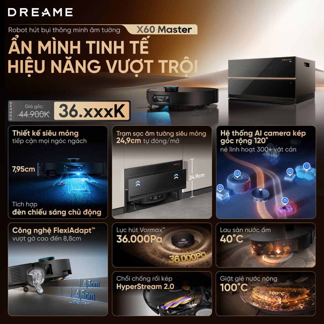 Dreame X60 Master - BH 24 Th 