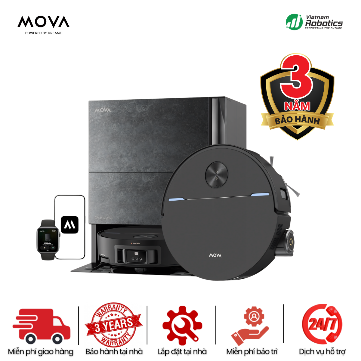 MOVA Z70 Ultra Roller - BH 36 Th