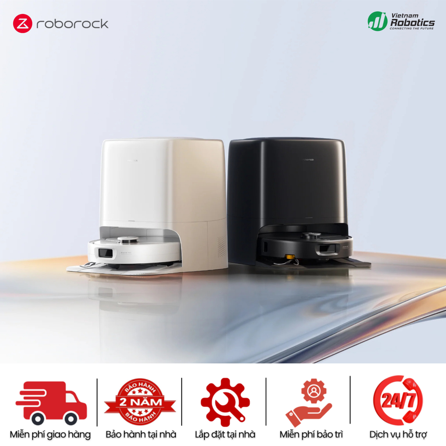 Robot hút bụi lau nhà Roborock Qrevo 2 Pro