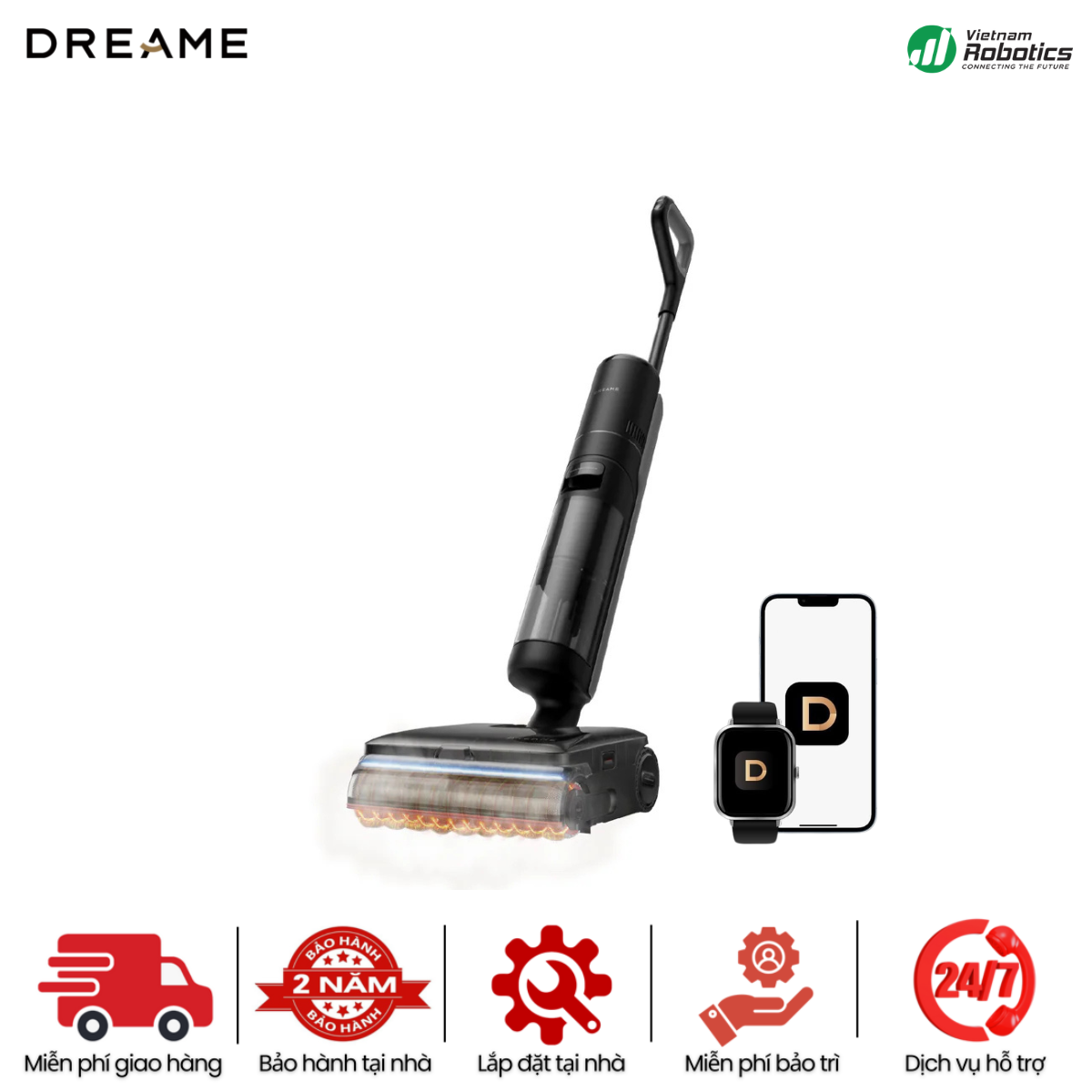 Dreame H16 Steam - BH 24 Th