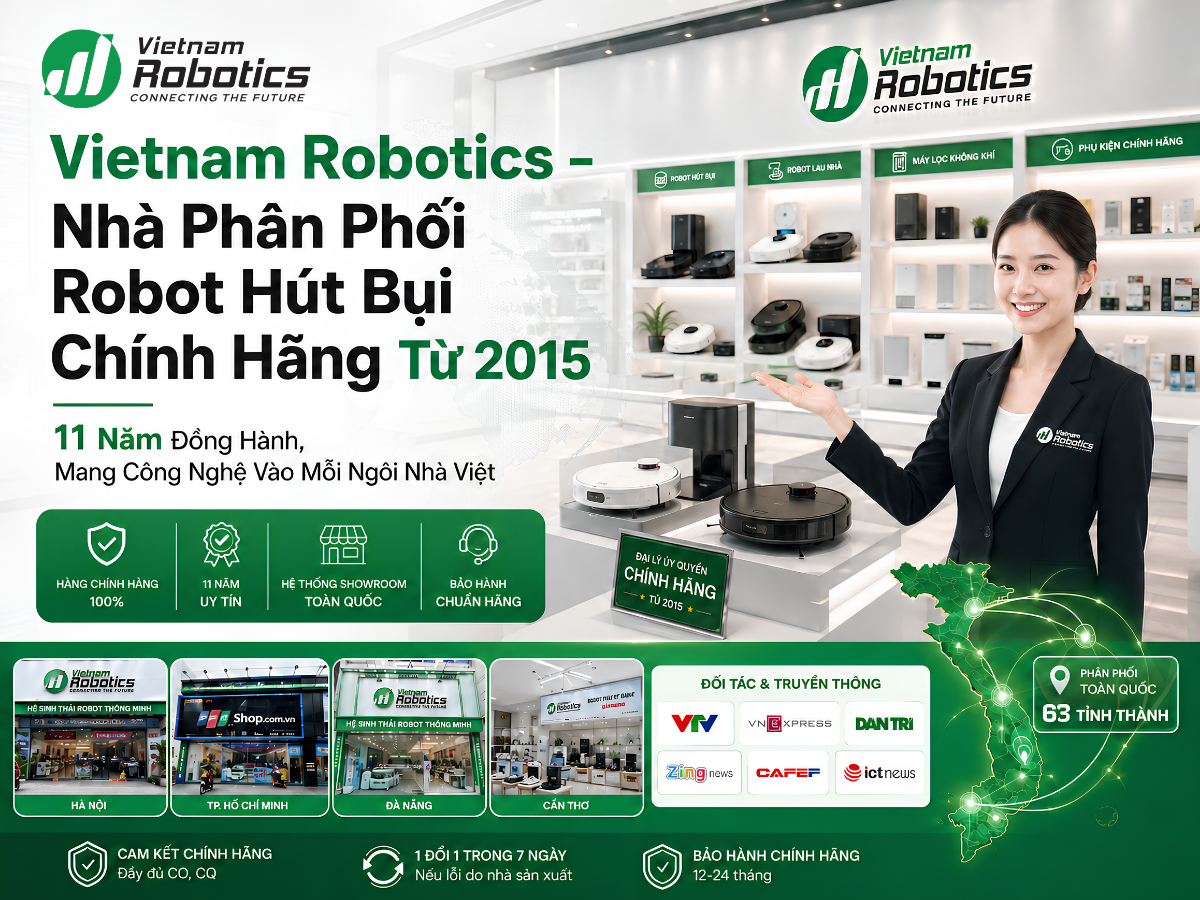 Vietnam Robotics – 10 Năm Đồng Hành, Mang Công Nghệ Vào Mỗi Ngôi Nhà Việt