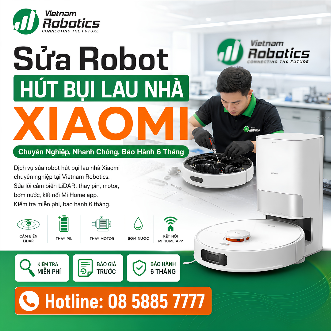 Sửa Robot Hút Bụi Xiaomi