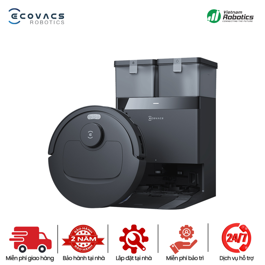 Robot Hút Bụi Lau Nhà ECOVACS DEEBOT T30C Prime Omni - Bh 24 Th