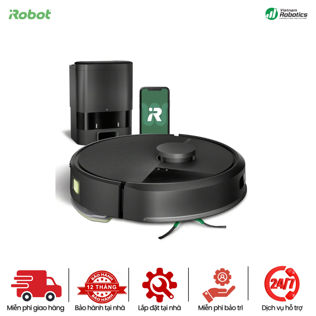 Robot Hút Bụi Lau Nhà Irobot Roomba 105 Combo - BH 12 Th