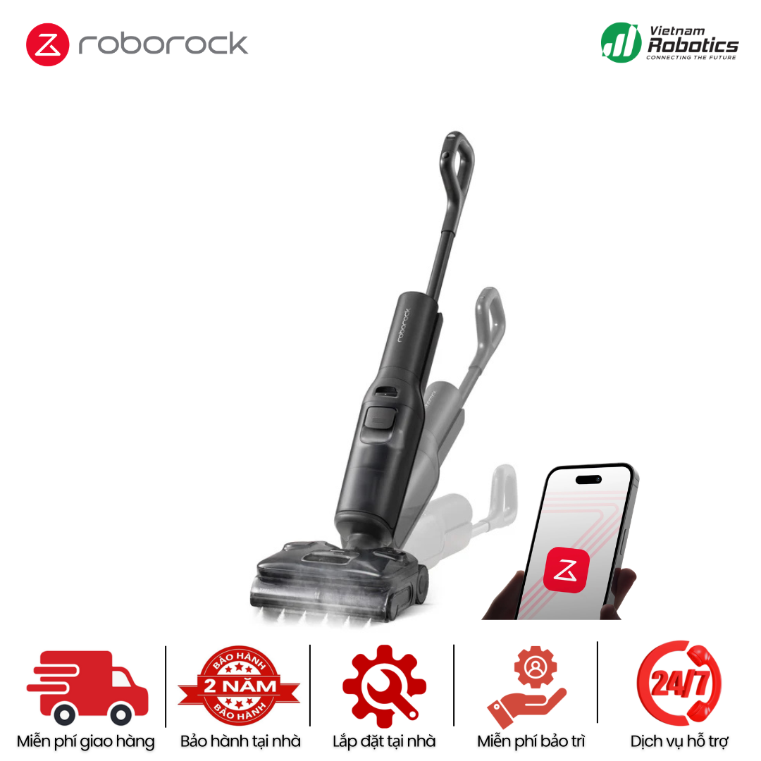Máy Hút Bụi Lau Nhà Roborock F25 Ultra Steam Gen 2 - BH 24 Th