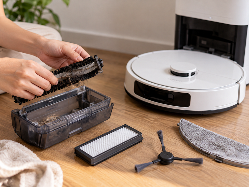 Cách vệ sinh và bảo dưỡng robot MOVA định kỳ