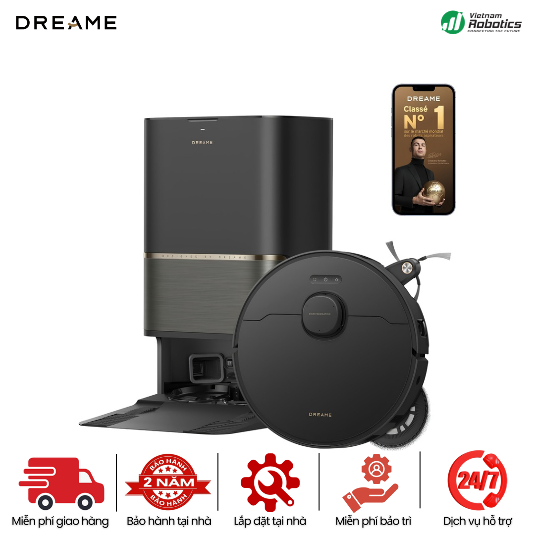 Robot Hút Bụi Lau Nhà Dreame L50s Pro Ultra - BH 24Th