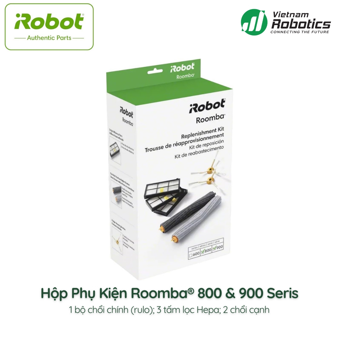 Bộ Phụ Kiện Thay Thế Roomba 800 & 900 | Hàng Chính Hãng