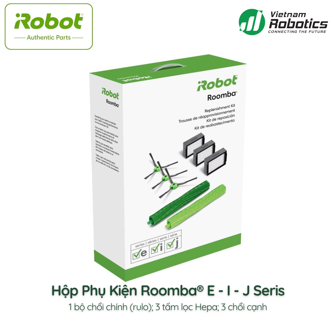 Bộ Phụ Kiện iRobot Roomba E/I/J Series, Hàng Chính Hãng