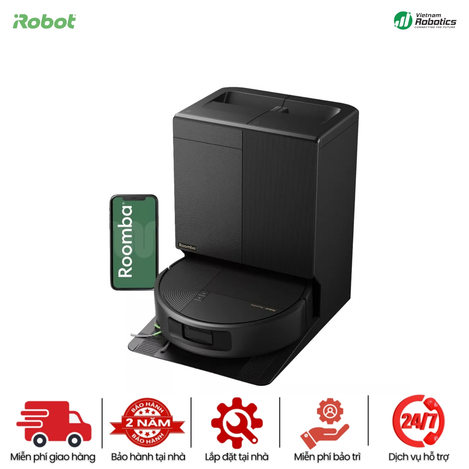 iRobot Roomba Plus 675 Combo - BH 24 Th
