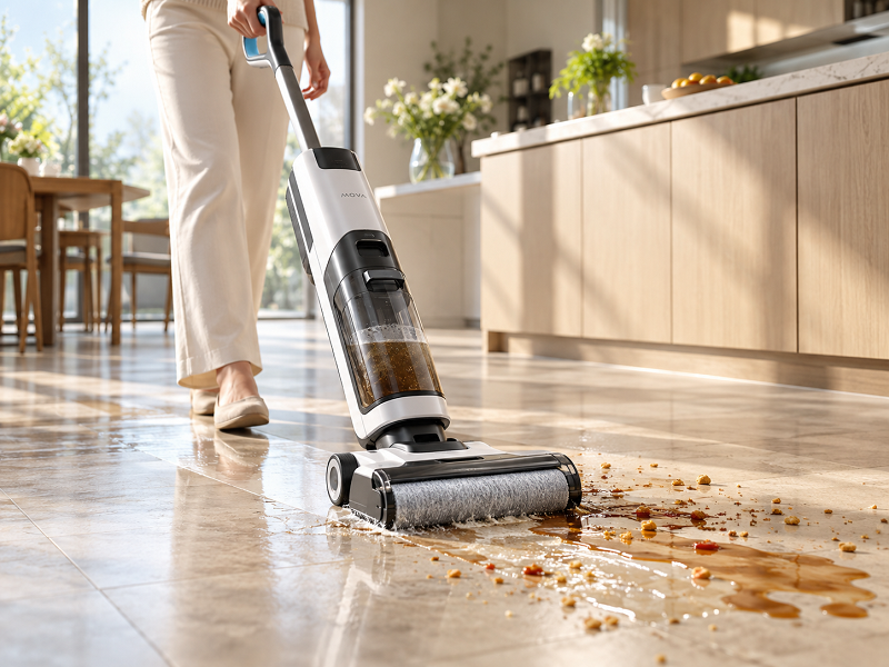 Máy hút bụi lau sàn MOVA hoạt động như thế nào?