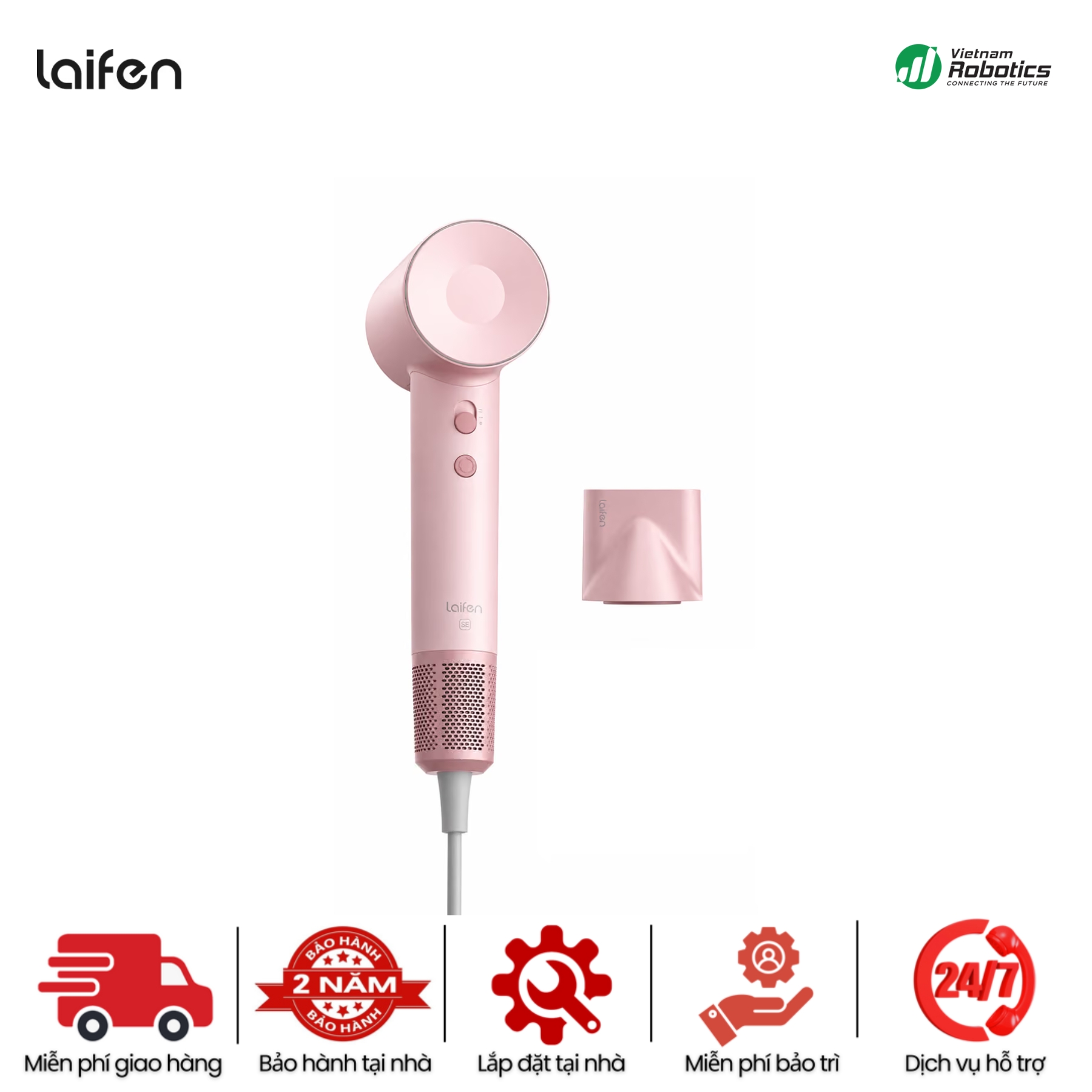 Máy Sấy Tóc Laifen SE - BH 24Th