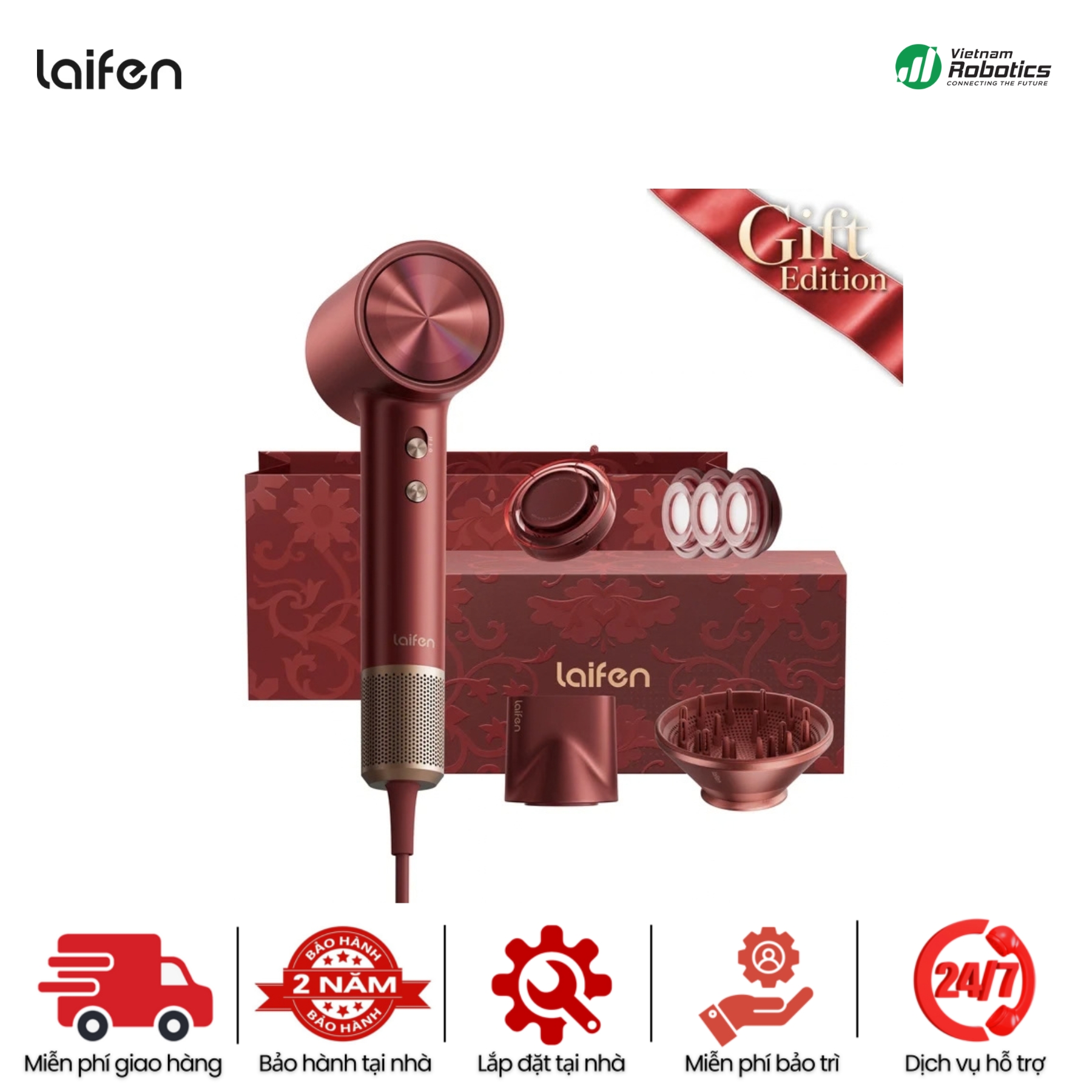Máy Sấy Tóc Laifen Swift 4 - BH 24Th
