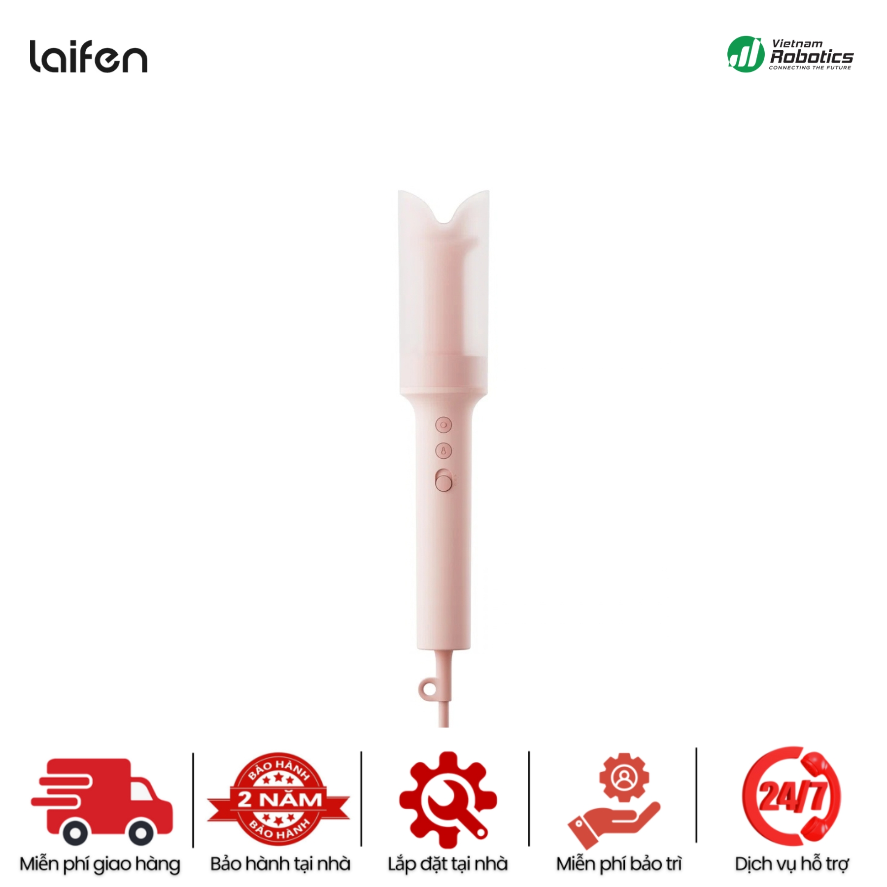 Máy Uốn Tóc Tự Động Laifen AutoCurl - BH 24 Th