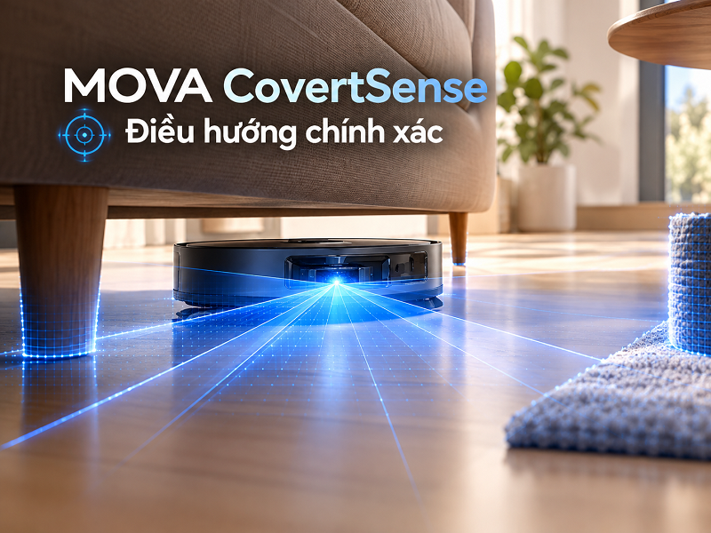 CovertSense DToF trên MOVA dùng để làm gì?