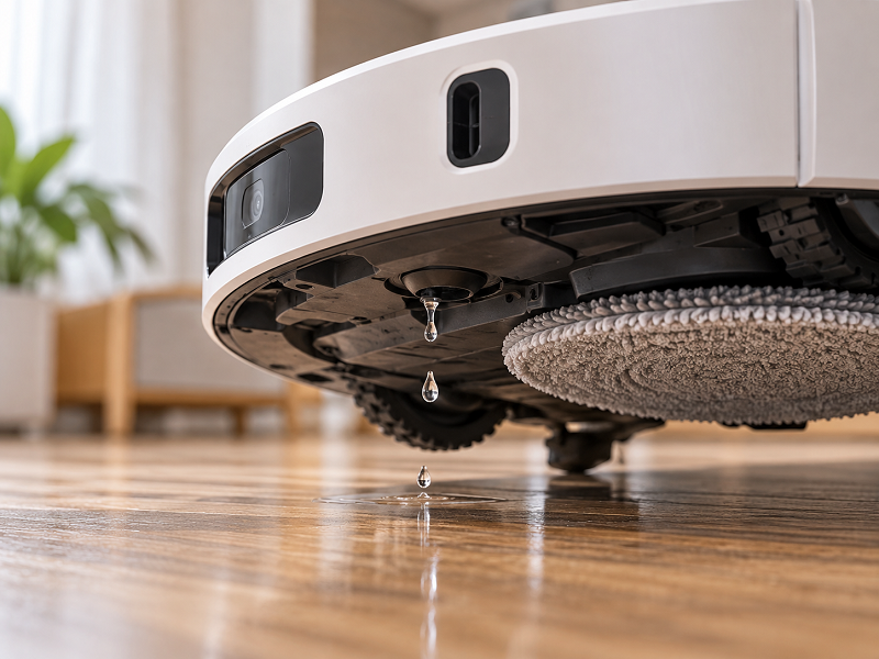 Robot MOVA không ra nước khi lau do đâu?