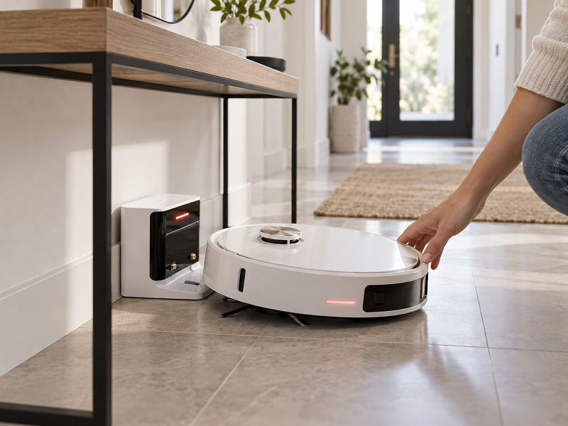 Robot MOVA không sạc phải xử lý thế nào?