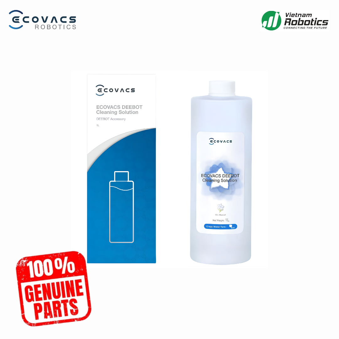 Nước Lau Sàn Ecovacs 1L Cho Robot Deebot Hàng Chính Hãng