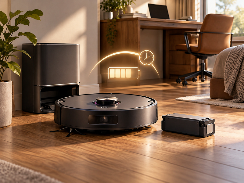 Pin robot MOVA dùng được bao lâu và khi nào cần thay?