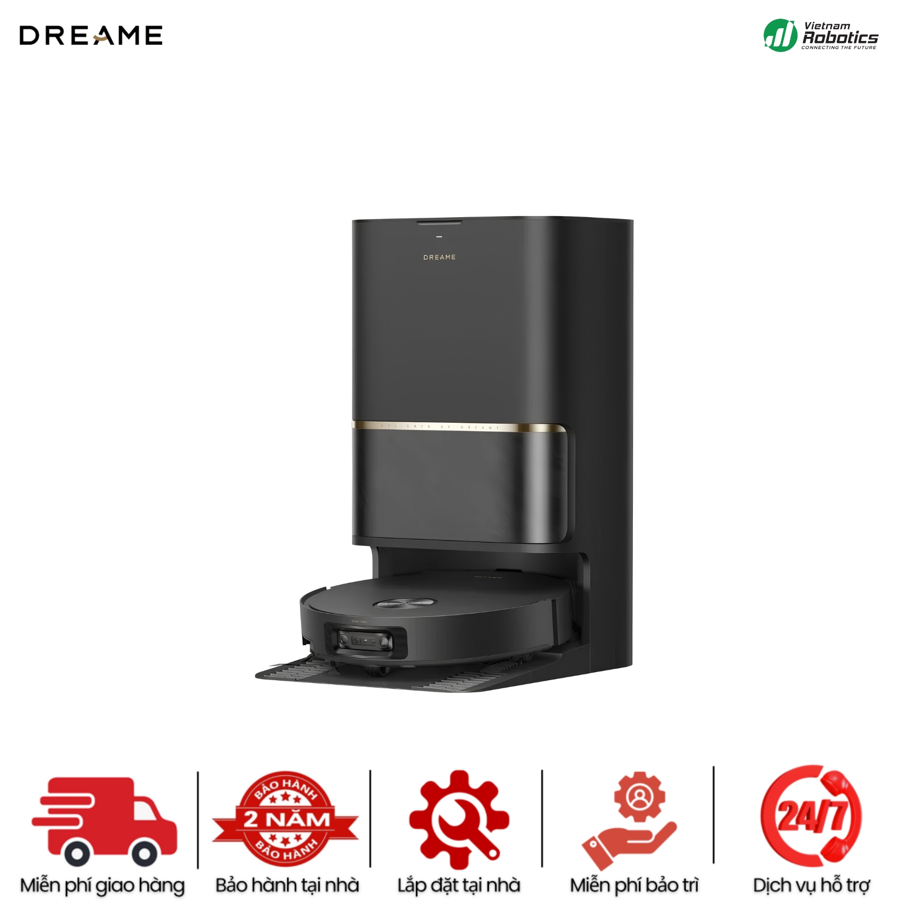Robot Hút Bụi Lau Nhà Dreame L60 Ultra - BH 24Th