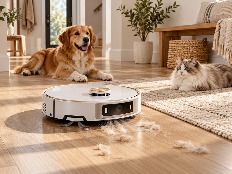 Robot MOVA nào phù hợp nhà có thú cưng?