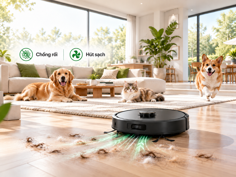 Robot MOVA xử lý tóc và lông thú như thế nào?