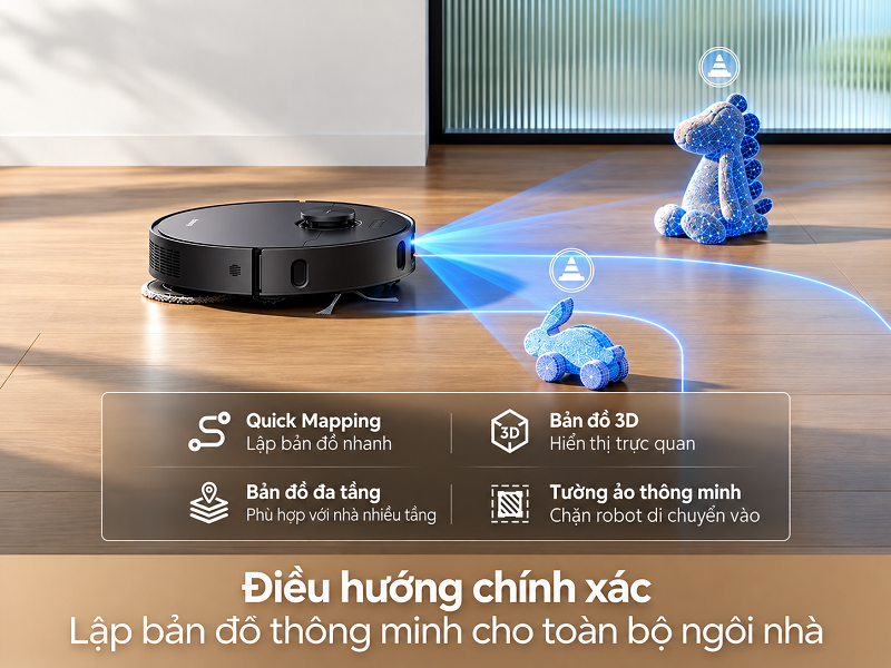Robot MOVA lập bản đồ như thế nào?
