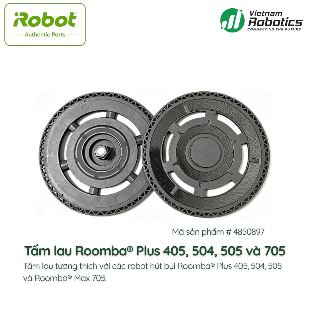 Tấm lau Roomba® Plus 405, 504, 505 và 705