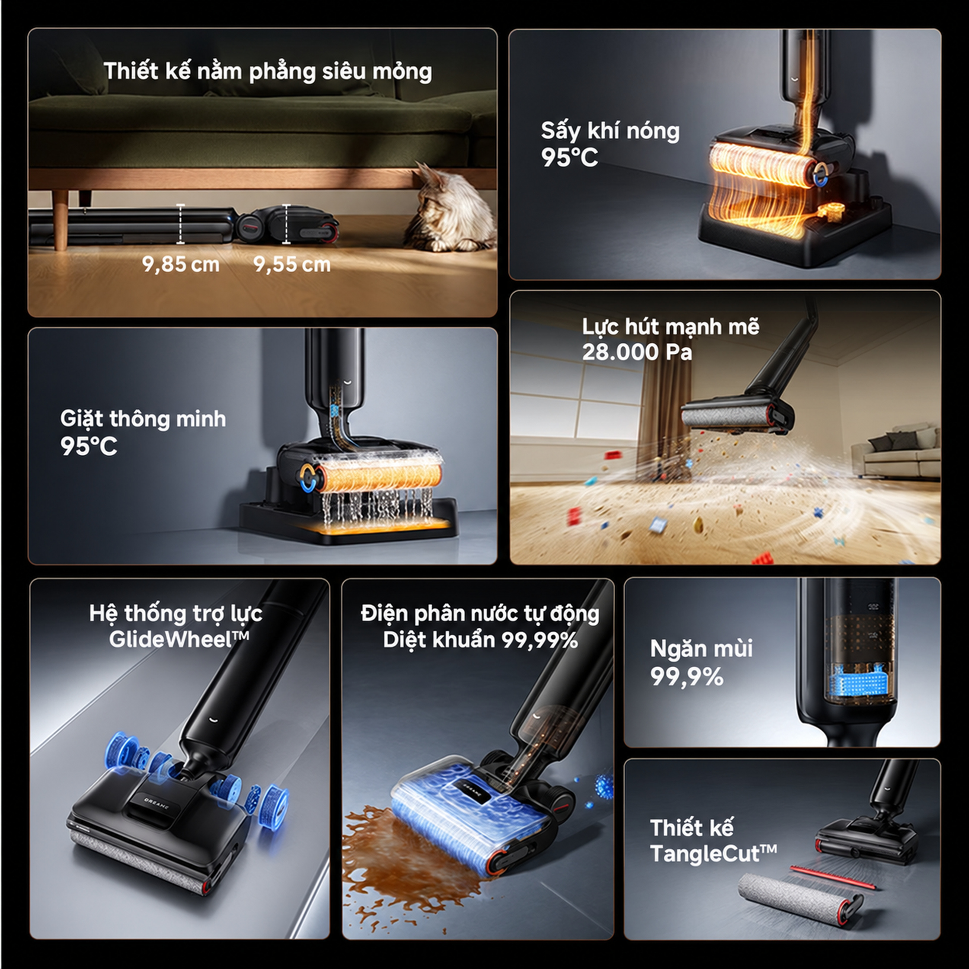 Tính năng nổi bật của Dreame H16 FlexReach