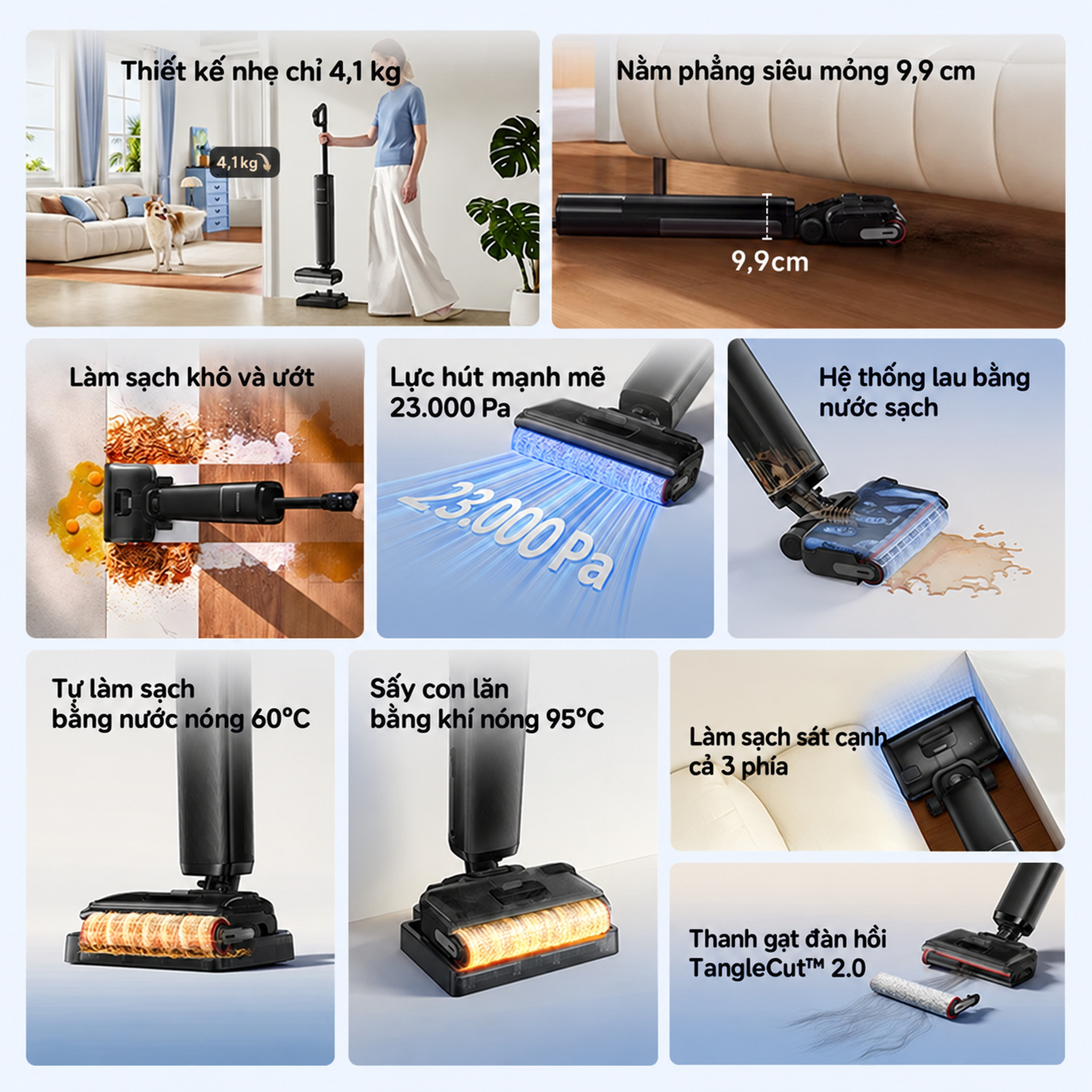 Tính năng nổi bật của Dreame H16 GT