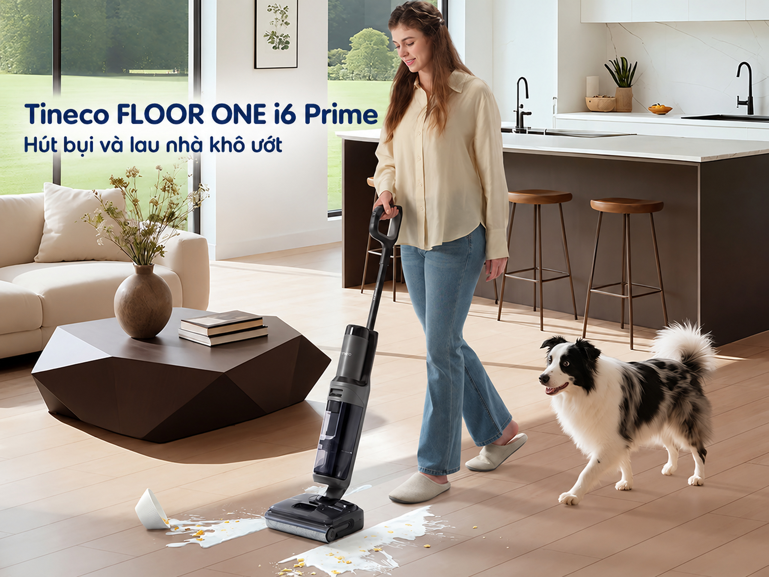 Tineco Floor One i6 Prime | 25.000Pa | FlashDry 100°C