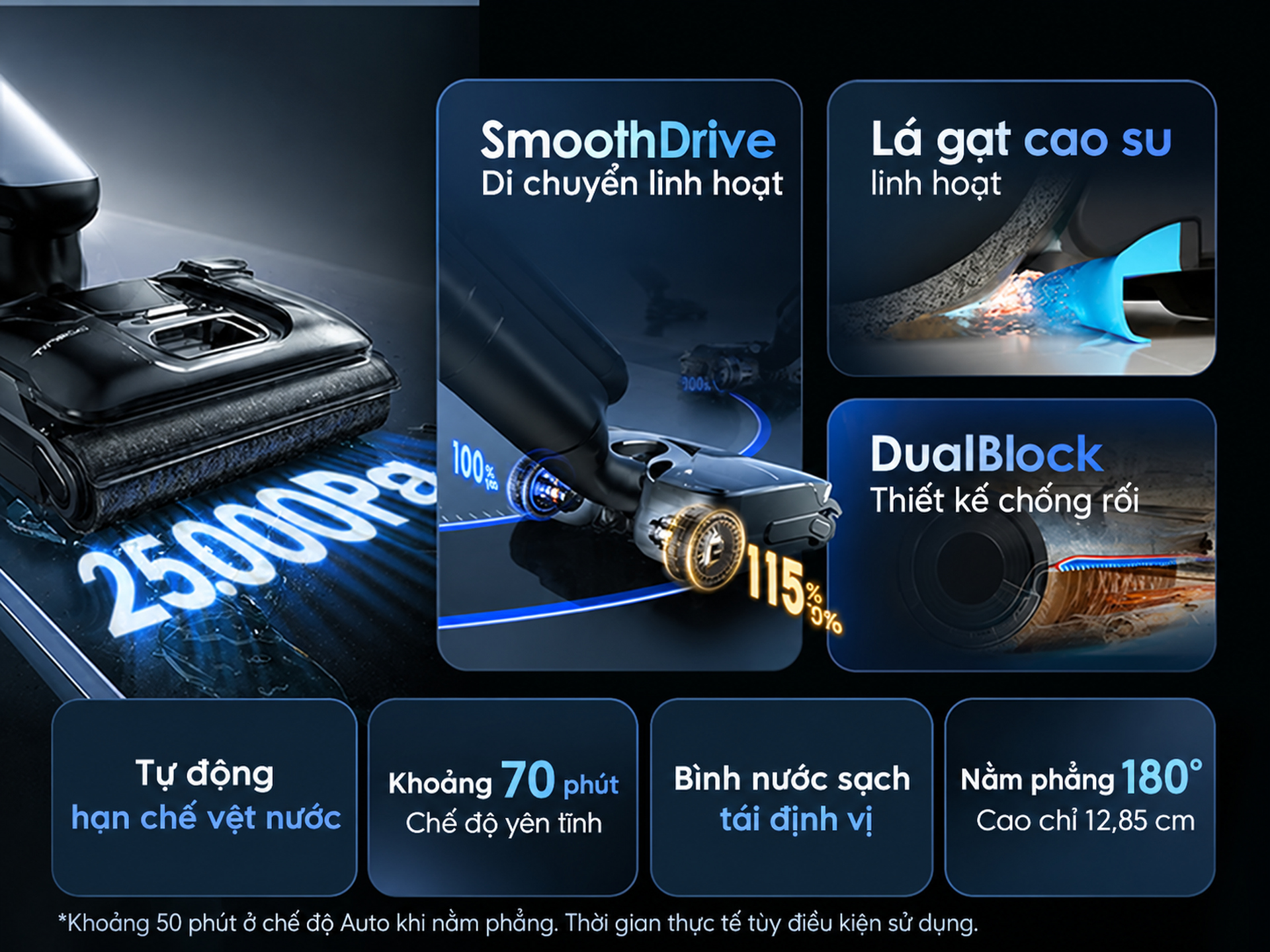 Máy Hút Bụi Lau Nhà Tineco S9 Artist Prime II| Hút 25.000Pa