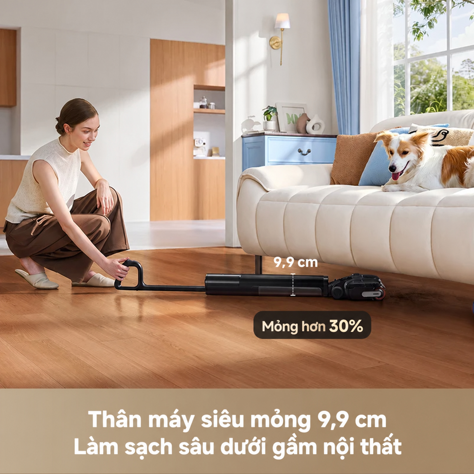 Thân siêu mỏng 9,9cm