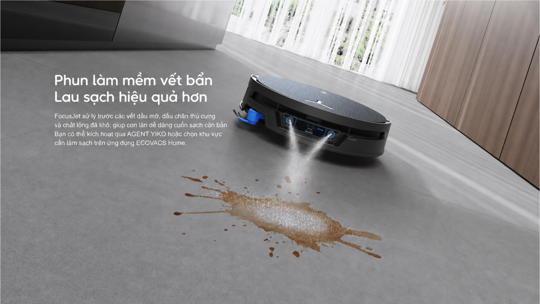 FocusJet phun nước và dung dịch