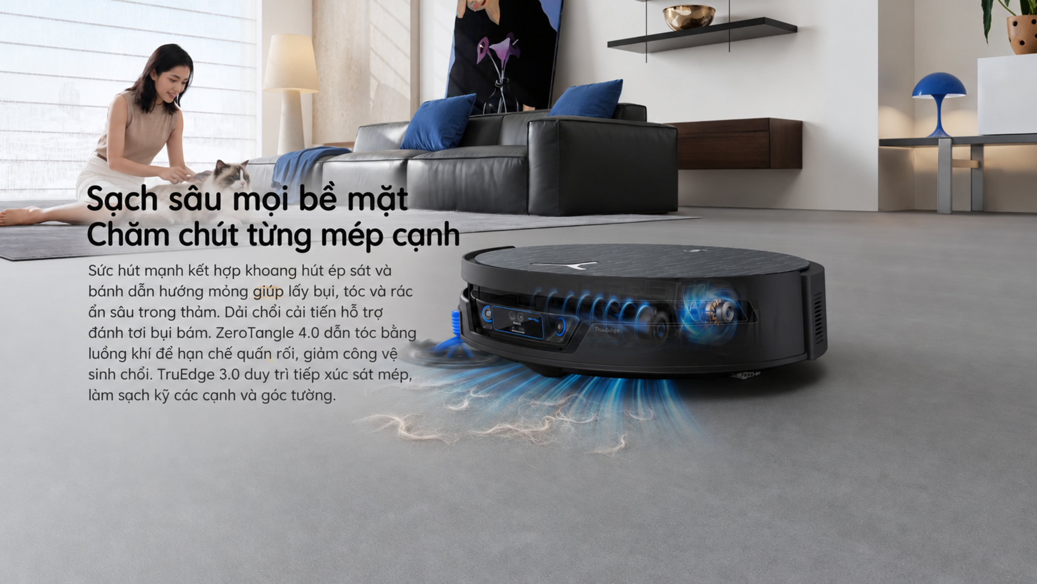 làm sạch toàn diện