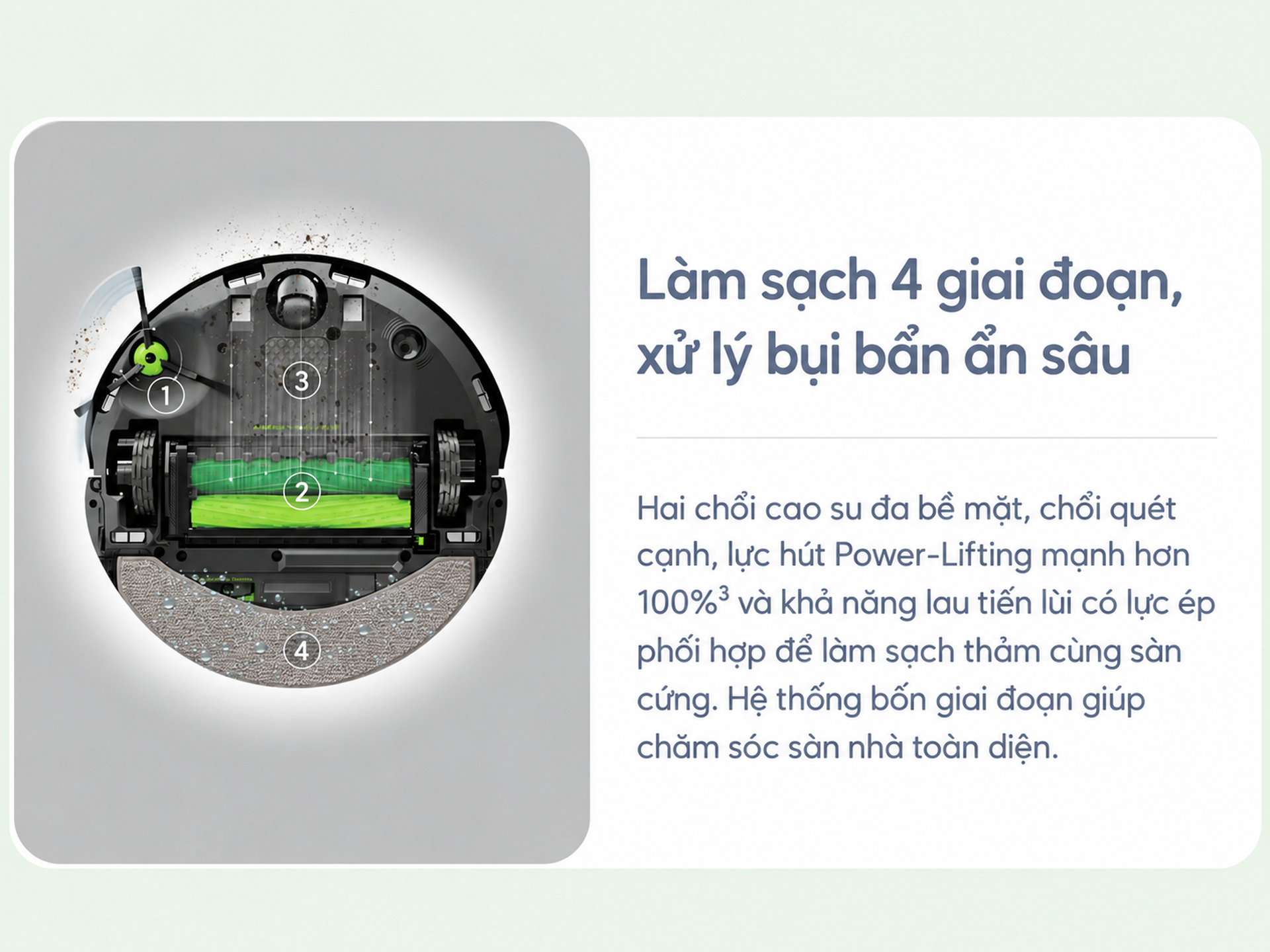 làm sạch bốn giai đoạn