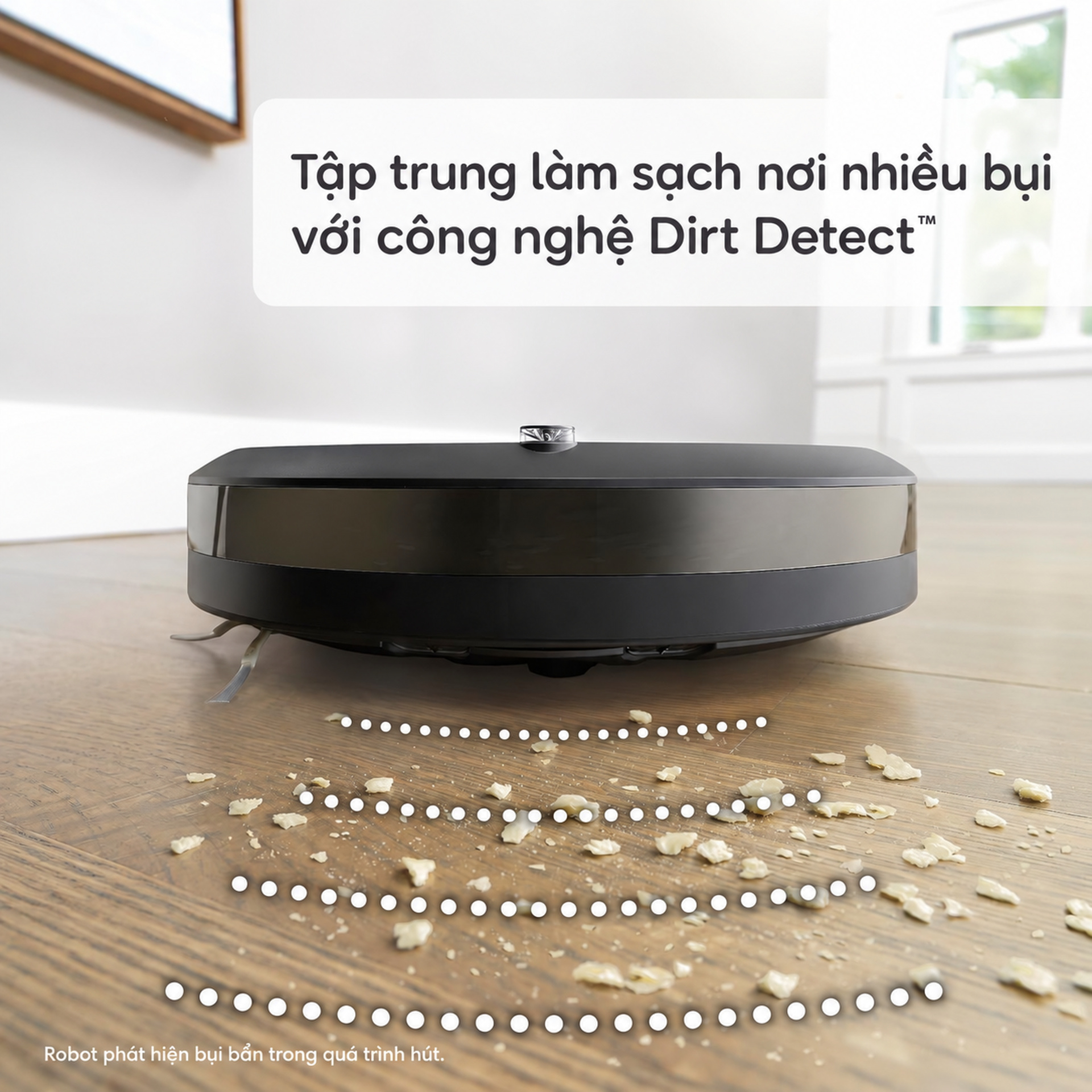 phát hiện bụi bẩn thông minh