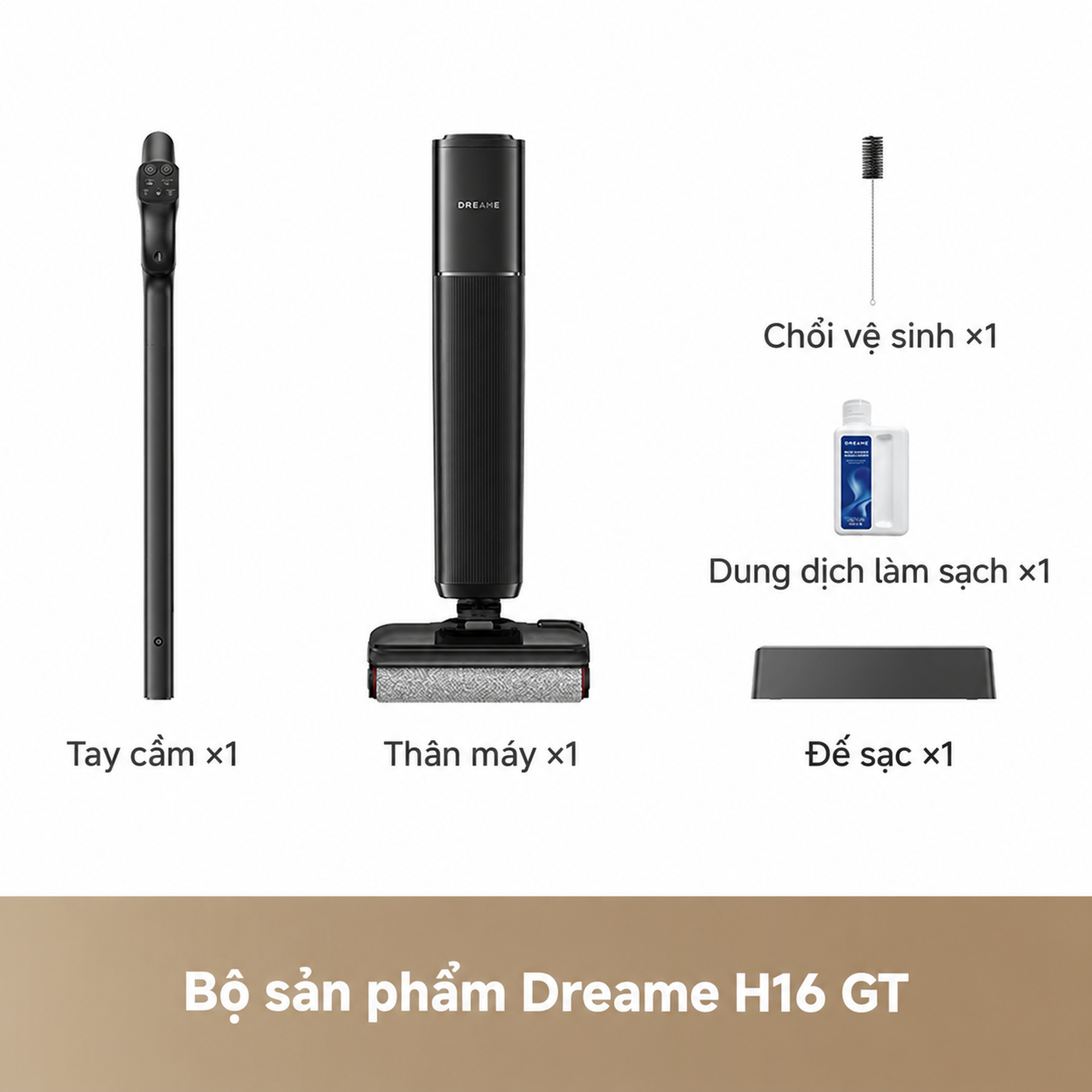 Trong hộp Dreame H16 GT có gì?