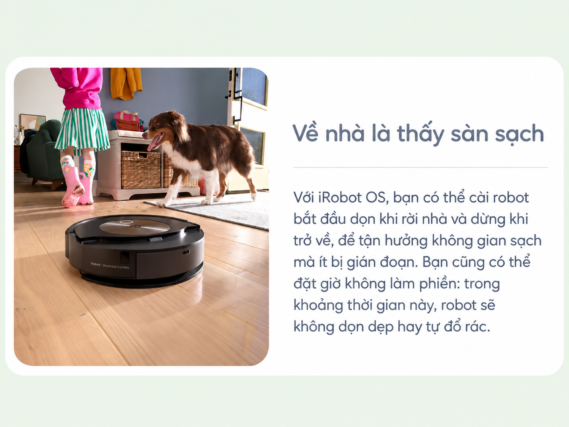 dọn dẹp khi vắng nhà