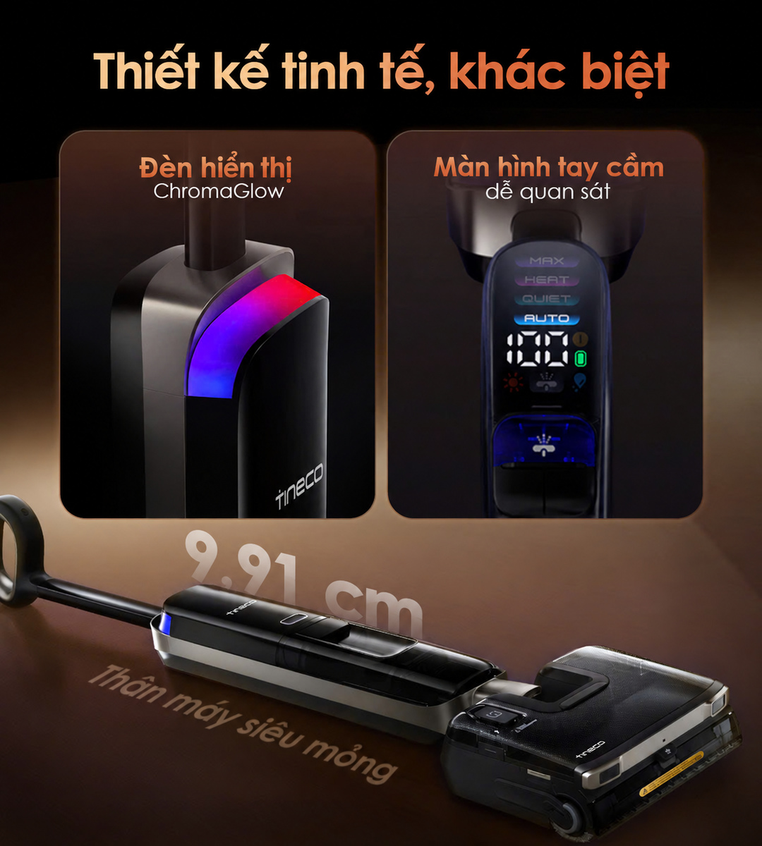 thiết kế tinh tế, khác biệt