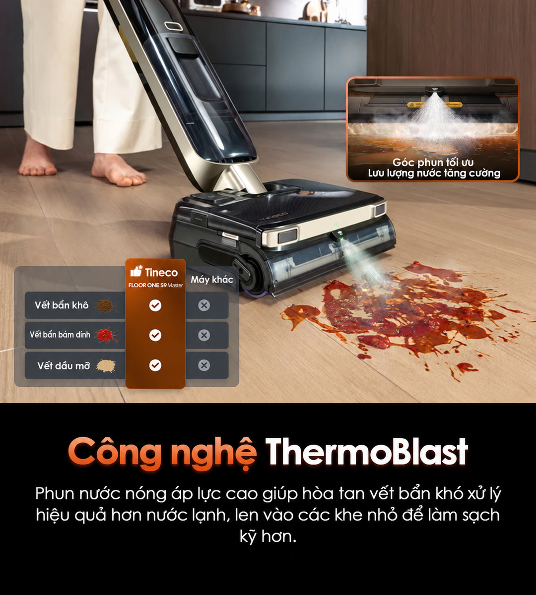 phun nước nóng áp lực cao