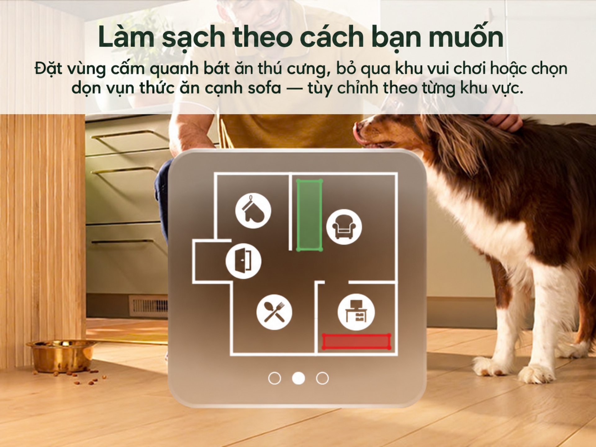 làm sahcj theo khu vực chỉ định