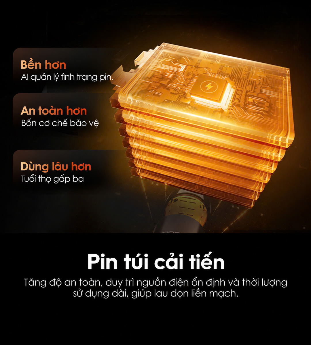 pin gói mềm thông minh