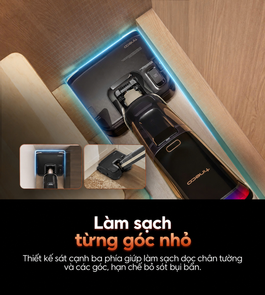 làm sạch sát 3 cạnh