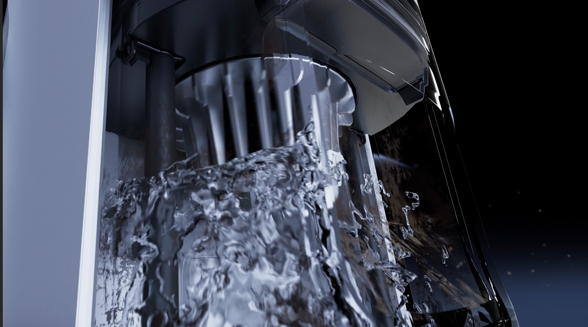 Làm sạch hộc nước bẩn với công nghệ 5D RollingWash™