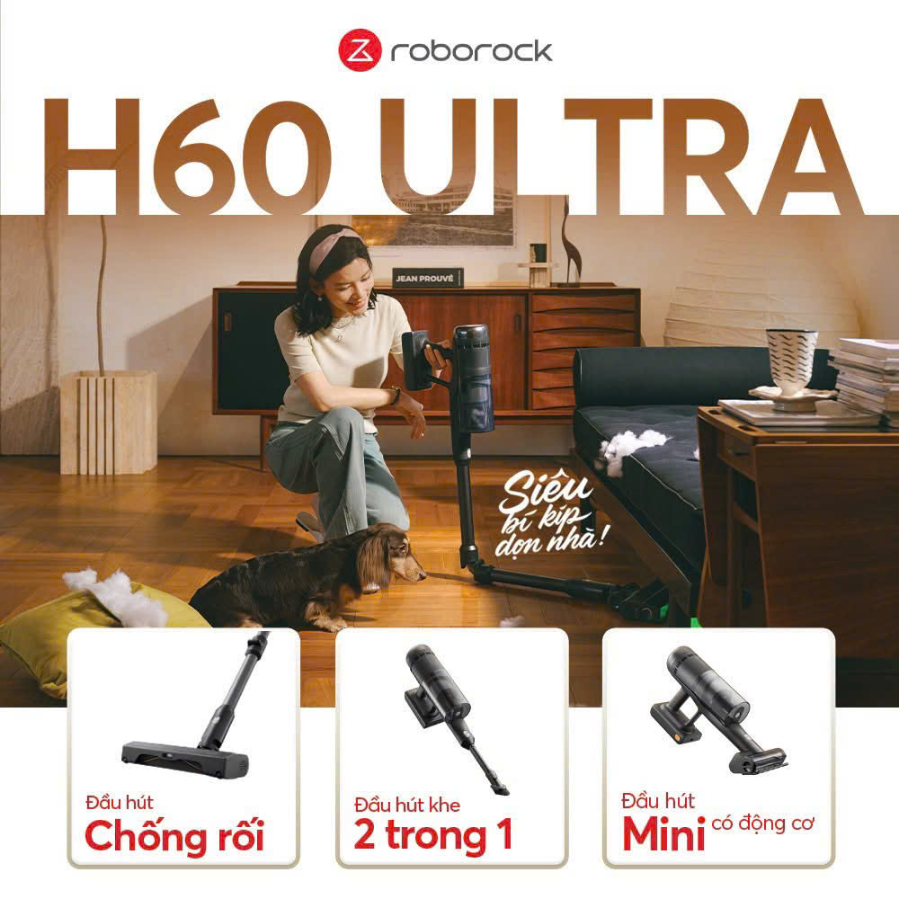 Roborock H60 Ultra - BH 24 Th