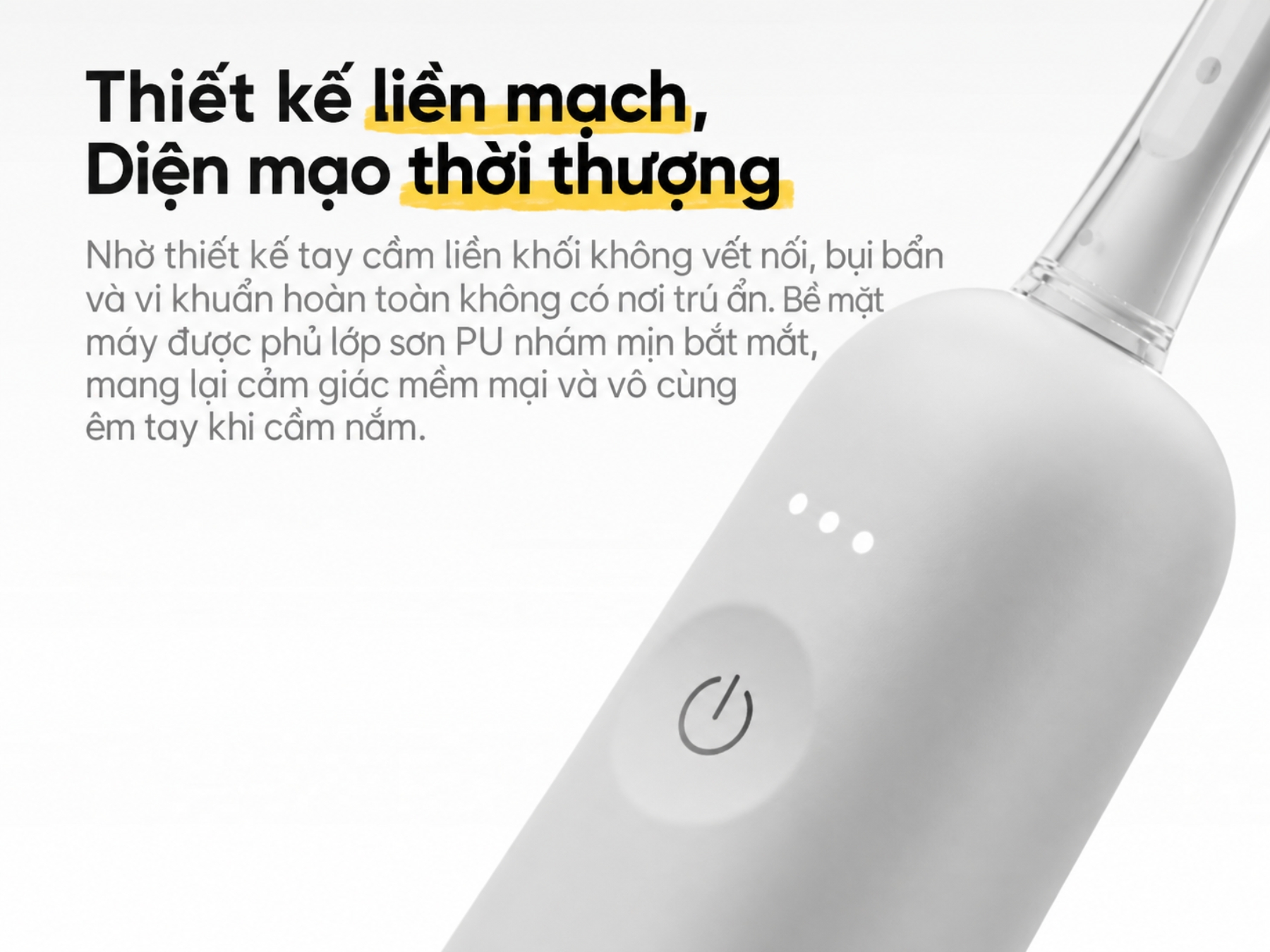 Thiết kế liền mạch, diện mạo thời thượng