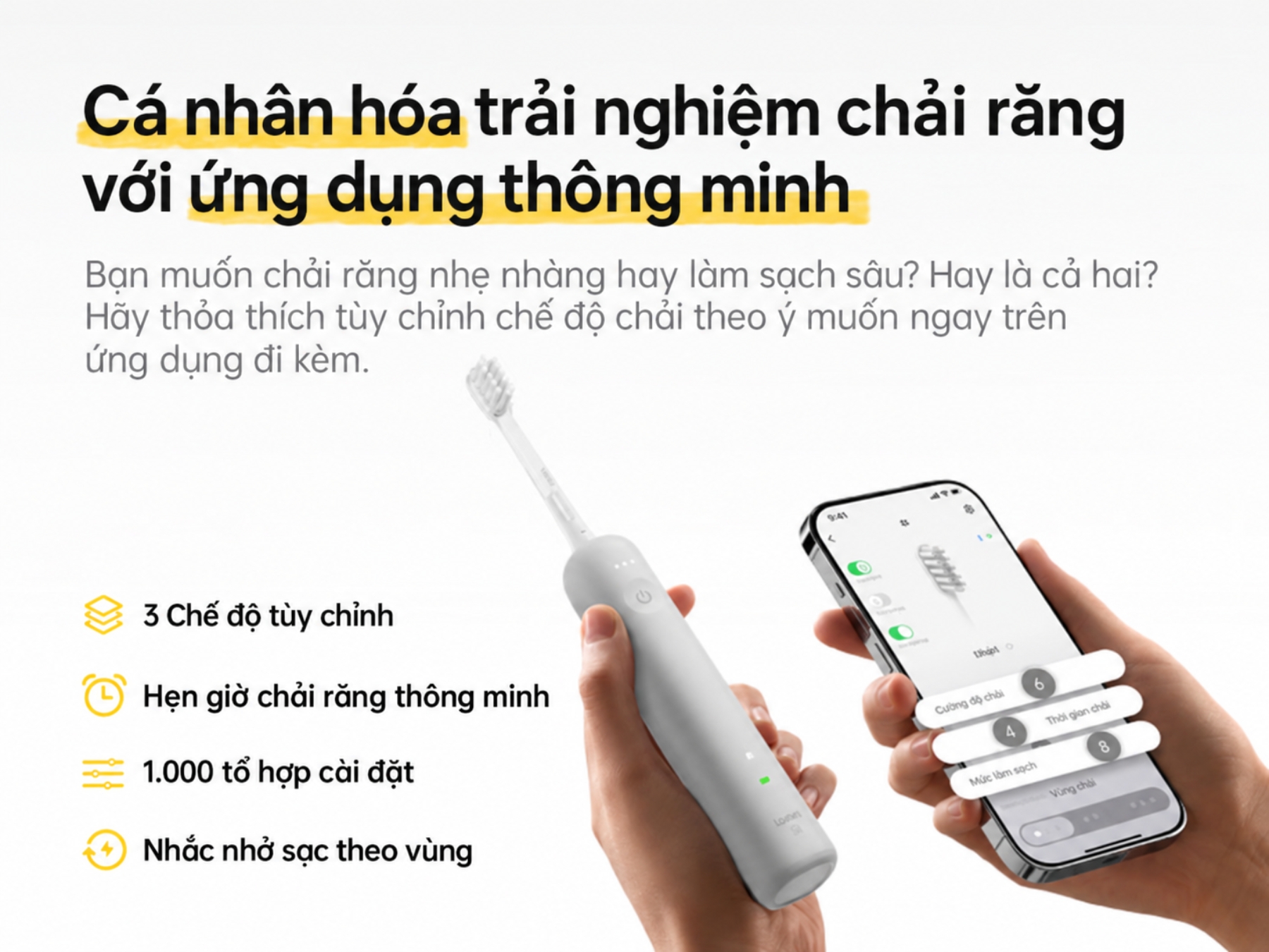 cá nhân hoá trải nghiệm với ứng dụng thông minh