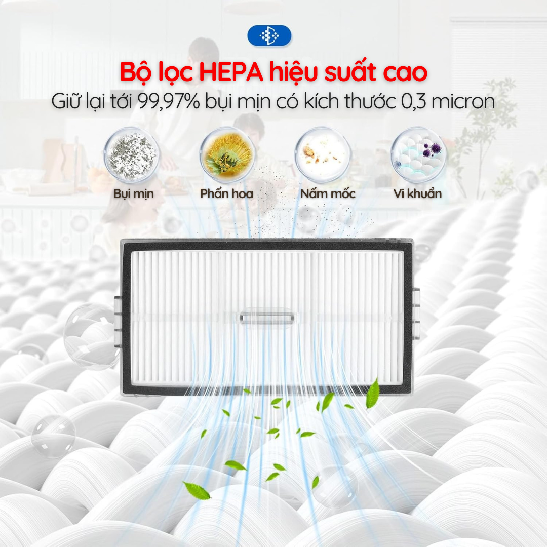 Bộ Lọc Hiệu Suất Cao - Giúp Duy Trì Hiệu Quả Lọc Bụi
